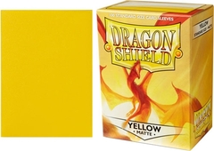 Dragon Shield Sleeves: Matte Yellow (Box Of 100) AT-11014